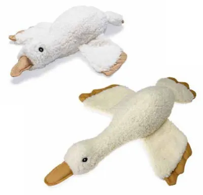 Produktbild von Karlie Hundespielzeug Ente Plüsch beige, Größe:39 cm