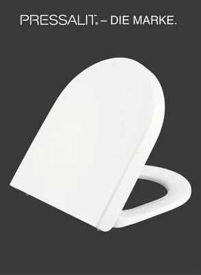 Produktbild von Pressalit 3 WC-Sitz Klodeckel Klosettsitz Absenkautomatik weiß f. Duravit Starck