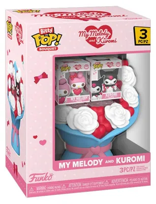 Immagine prodotto di Figurka Funko POP Hello Kitty 3pack My Melody and Kuromi Bouquet