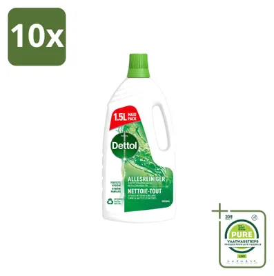 Produktbild von 10 x Dettol Original Allesreiniger - 1,5 l - Großpackung - 10 Stücke