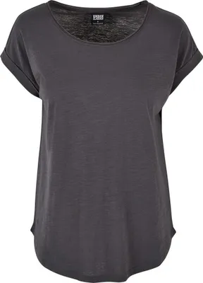 Imagen del producto de Construye tu marca: Camiseta para mujer LT2606 (Talla M) (Gris oscuro)