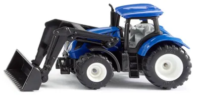 Zdjęcie produktu dla Siku New Holland, Model ładowacza czołowego, Wstępnie zmontowany, New Holland, Chłopiec, 3 lat(a), Czarny, Niebieski