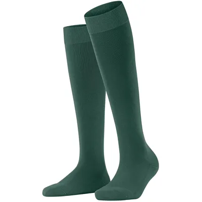 Image de Chaussettes mi-longues FALKE ClimaWool pour femmes, vert chasseur, pointures 41-42