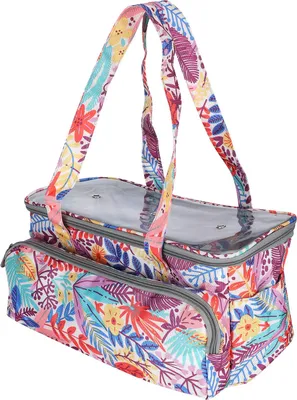 Produktbild von Druckwolle Aufbewahrungsbeutel DIY Garn Strick -Tasche Nählieferungen Organisator