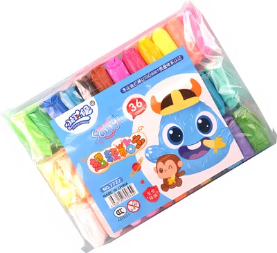 Zdjęcie produktu dla Masa plastyczna magiczna piankolina plastelina glina polimerowa 36szt