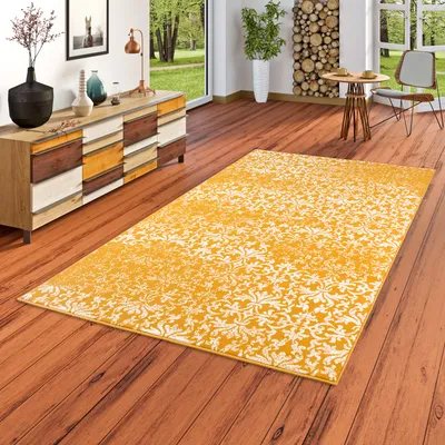 Produktbild von Designer Teppich Passion Vintage Curry Verlauf, Größe:80x150 cm