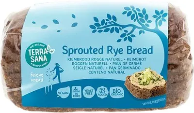 Productafbeelding van Terrasana Kiembrood Rogge Naturel -  (400 gr)