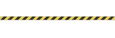 Produktbild von Dreifke® Trittschutzstreifen gelb/schwarz, Alu, Antirutsch, 25x800 mm