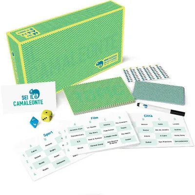 Imagen del producto de Il Camaleonte (Edición italiana) – Juego de mesa – Asmodee Italia – 3-8 jugadores – 14+