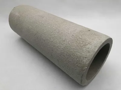 Produktbild von Mineralfaser-Anschluss-Rohr rund für Hausschornsteine | 120 mm