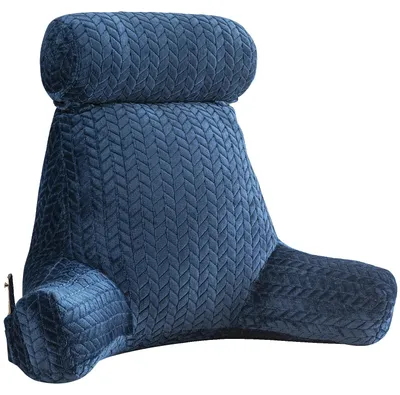 Produktbild von Lese-Kissen, Ergonomische Unterstützung, Abnehmbarer Bezug, blau
