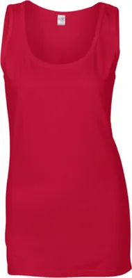 Immagine prodotto di Gildan 64200L | Softstyle LadiesŽ Tank Top T-Shirt - Colore: Cherry Red - Taglia: M