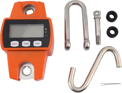Obrázek produktu pro Přenosná digitální elektronická závěsná váha LCD 300 kg s háčkem