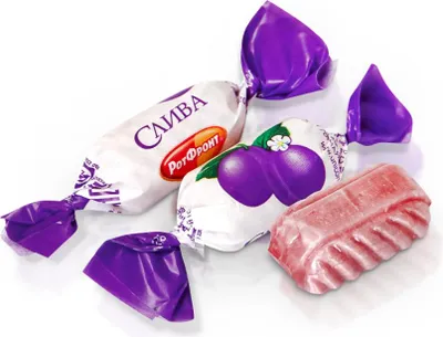 Produktbild von Hartkaramellen Sliva, Rot Front, 300 g Süßigkeiten