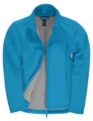 Produktbild von B&C - "ID.701" Softshelljacke für Herren LT1814 (S) (Atollblau/Grau)