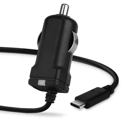 Image de subtel Chargeur allume-cigare voiture USB C Type C 3A 1.1m compatible avec , 5V - Cable de charge pour Auto 12V et 24V