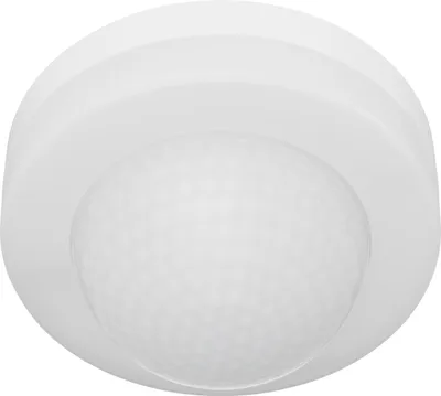 Obrázek produktu pro Oktaplex, stropní detektor pohybu s PIR senzorem, dosah 10 metrů, úhel záběru 360°, krytí IP20, bílá barva, montáž do podhledu, detekce přítomnosti