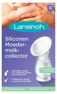 Productafbeelding van Lansinoh Siliconen Moedermelkcollector (1 stuk)