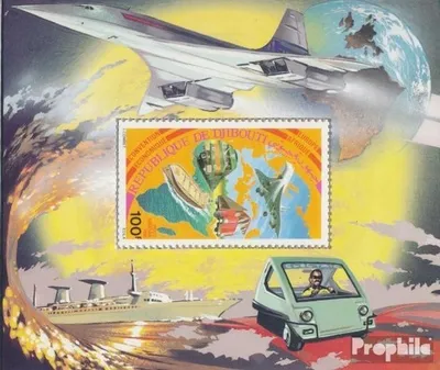 Produktbild von Briefmarken Dschibuti 1981 Mi Block32A (kompl.Ausg.) postfrisch EUROPAFRIQUE
