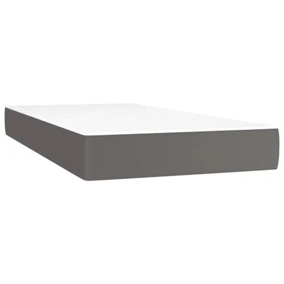 Zdjęcie produktu dla VidaXL 347746, Materac sprężynowy, Średni, Szary, Biały, Dorośli, 1000 mm, 2000 mm