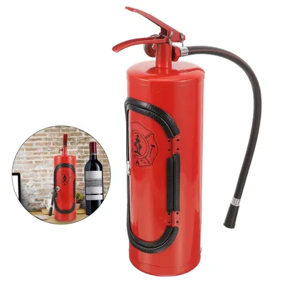 Produktbild von Mini Feuerlöscher Bar versteckter Getränkeschrank aus Metall kreative Weinbox Schnaps Versteck Deko Flaschenhalter