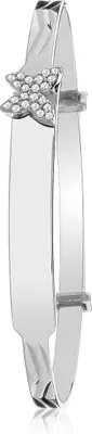 Productafbeelding van Verlengketting van zilver (925) met zirconiumoxide - 4 mm, 4 gram; TRS36748