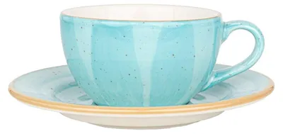 Obrázek produktu pro Bonna Aqua – šálky na kávu a podšálky – 250 ml – porcelán – sada 6 kusů