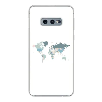 Produktbild von MuchoWow® Handyhülle Schutzhülle Hülle für Samsung Galaxy S10e Weltkarte - Pastell - Länder Silikon Softcase Handy Hülle - Handy