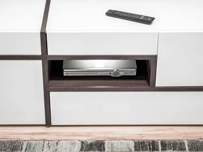 Immagine prodotto di Parete attrezzata per il soggiorno mensola porta-tv design set mobili moderni nuovo