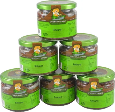 Produktbild von Original Spreewälder Rotwurst 6er Pack (6 Gläser à 250 g)