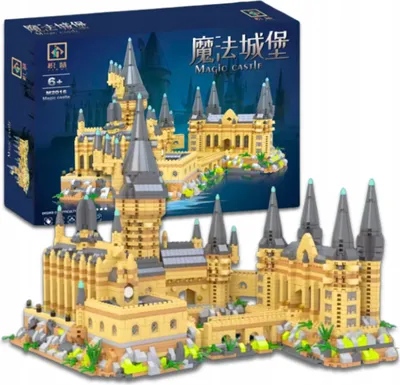 Image de Blocs de construction Hogwarts Grand château-palais, 2929 pièces.