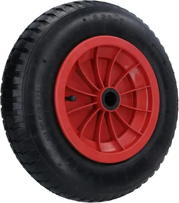 Produktbild von Gartenwagen mit pneumatischen Rädern, 35,6 cm, 150 kg Tragfähigkeit