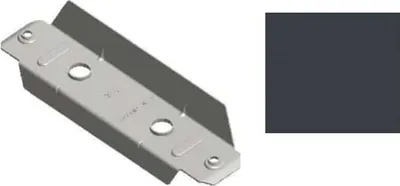 Image de Sentineige Gris Anthracite ETANCO pour bac acier - 3x33x39/45 - 170 671 RAL 7016
