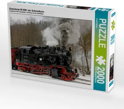 Produktbild von Calvendo Einheitslok 99 6001 der Selketalbahn 2000 Teile Puzzle quer 900x670mm, Bujara André; 7408516