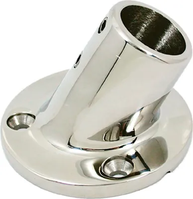 Immagine prodotto di Supporto rotondo Oem Marine 60° in acciaio inox Argento 25 mm Argento 25 mm