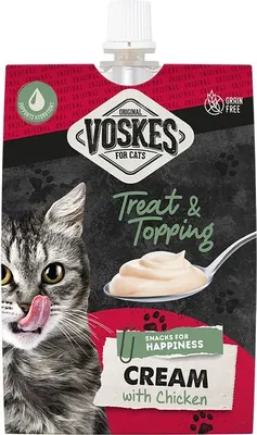 Produktbild von Voskes Cream With Chicken - cremiger Snack mit Hühnchen, 90 g