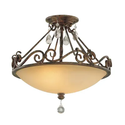 Obrázok produktu pre Stropné svietidlo Chateau bronz Feiss FE-CHATEAU-SF
