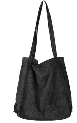 Productafbeelding van Unyqoos® Elegante, ruime schoudertas van cordura (43 x 11 x 37 cm) met een schouderband van 36 cm – ideaal voor dagelijks gebruik en op kantoor