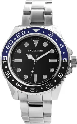 Produktbild von Excellanc Herrenuhr mit Metallband