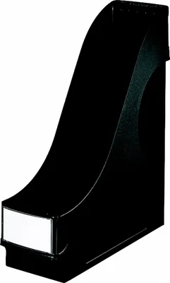 Image de Porte-revues Leitz A4 plastique noir paquet de 8