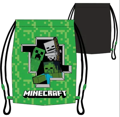 Obrázek produktu pro Minecraft Creeper sportovní taška na cvičení 37 cm