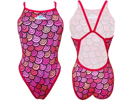Image de Maillot de bain Turbo Mermaid Tail Pink M Femmes Pink M