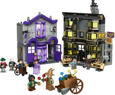 Image de LEGO Harry Potter La boutique de baguettes d'Ollivander et de Madame Malkin 76439