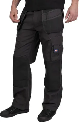Produktbild von W38/L33|Lee Cooper Workwear Herren Arbeitshose grau-schwarz LCPNT216-GRY-BLK