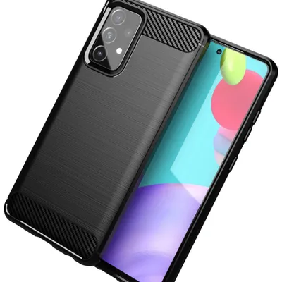 Immagine prodotto di Custodia In Carbonio Custodia Flessibile Samsung Galaxy A72 4G Nero