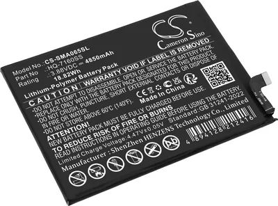 Produktbild von TECHTEK Akku Kompatibel mit [Samsung] Galaxy A06, SM-A065F, SM-A065F/DS, SM-A065M, SM-A065M/DS Ersetzt HQ-7160SS
