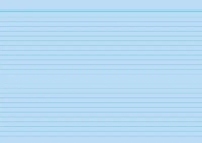 Produktbild von RNK Karteikarte A8 liniert blau 100St blaue Kopflinie