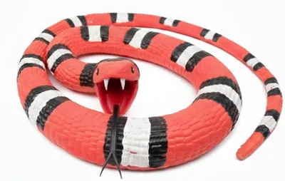 Productafbeelding van Slang - Realistische gekleurde rubberen slangen - Speelgoed - Kleine dierenfiguren - Plastic slangen - Vanaf 3 jaar