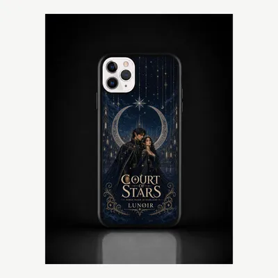 Produktbild von iPhone 11 Pro Max Hülle Handyhülle Schutzhülle Case mit Sternenhof Motiv – LUNØIR ©