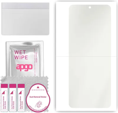 Produktbild von apgo Hydrogel Schutzfolie, Matt, kompatibel mit Tecno Pova Neo 2, flexibele Displayschutzfolie, Folie mit Positionierhilfe, Anti-Fingerprint, kratzfest, einfache Montage